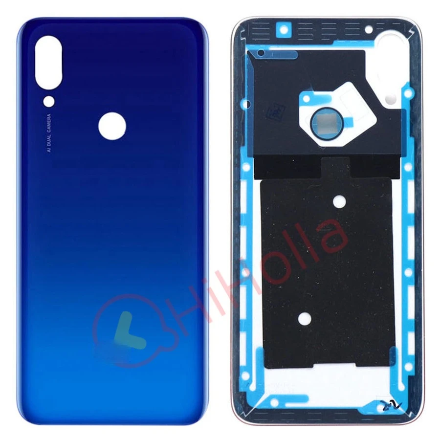 Задняя крышка батарейного отсека для Xiaomi Redmi 7 корпус с объективом камеры + рамка