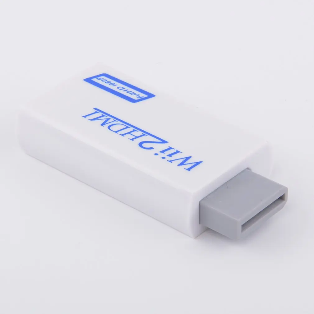 Для wii к HDMI конвертер Поддержка FullHD 720P 1080P 3,5 мм аудио wii 2HDMI адаптер для HDTV wii конвертер дропшиппинг