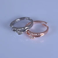 fashion creative love heart aaa zircon ring 2021 korean hot sale personality women cz crystal adjustable ring wedding jewelry