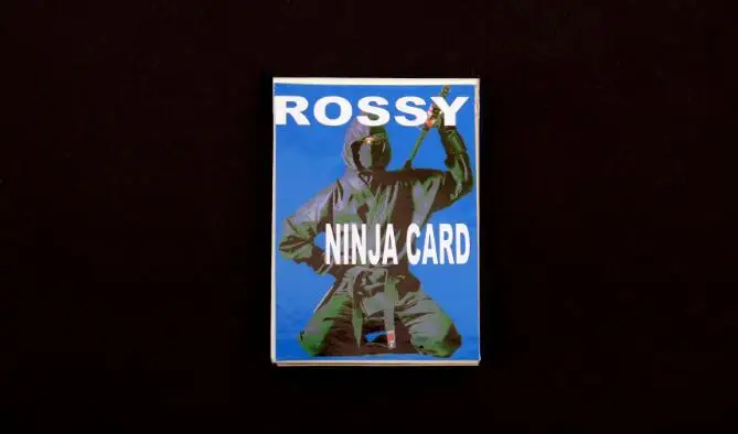 

NINJA CARD by ROSSY Card Magic Tricks For Professional Magicians ,Gimmick,Mentalism Magic,Close Up,Street Magic,Fun,Party Trick