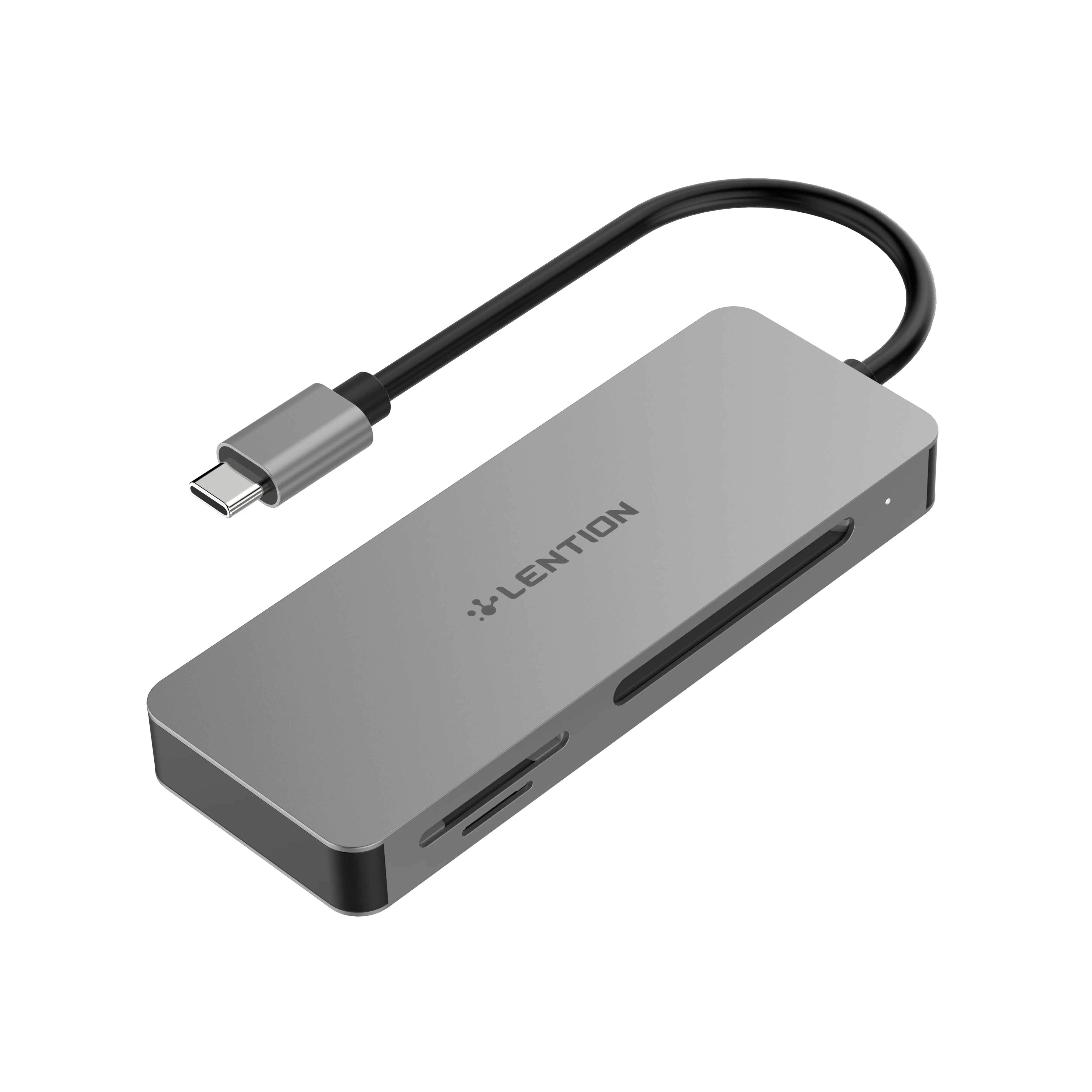 Кардридер USB C на SD/Micro SD/CF адаптер Type для MacBook Pro 16 (Порт Thunderbolt 3) Новый Air 13 |