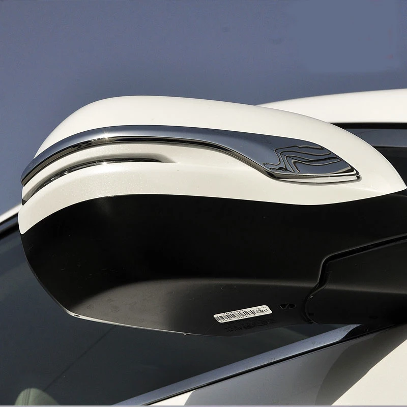 

2 шт., автомобильные аксессуары для зеркала заднего вида, 2012, 13, 14, 15, 16, 17, 18, 19 дюймов