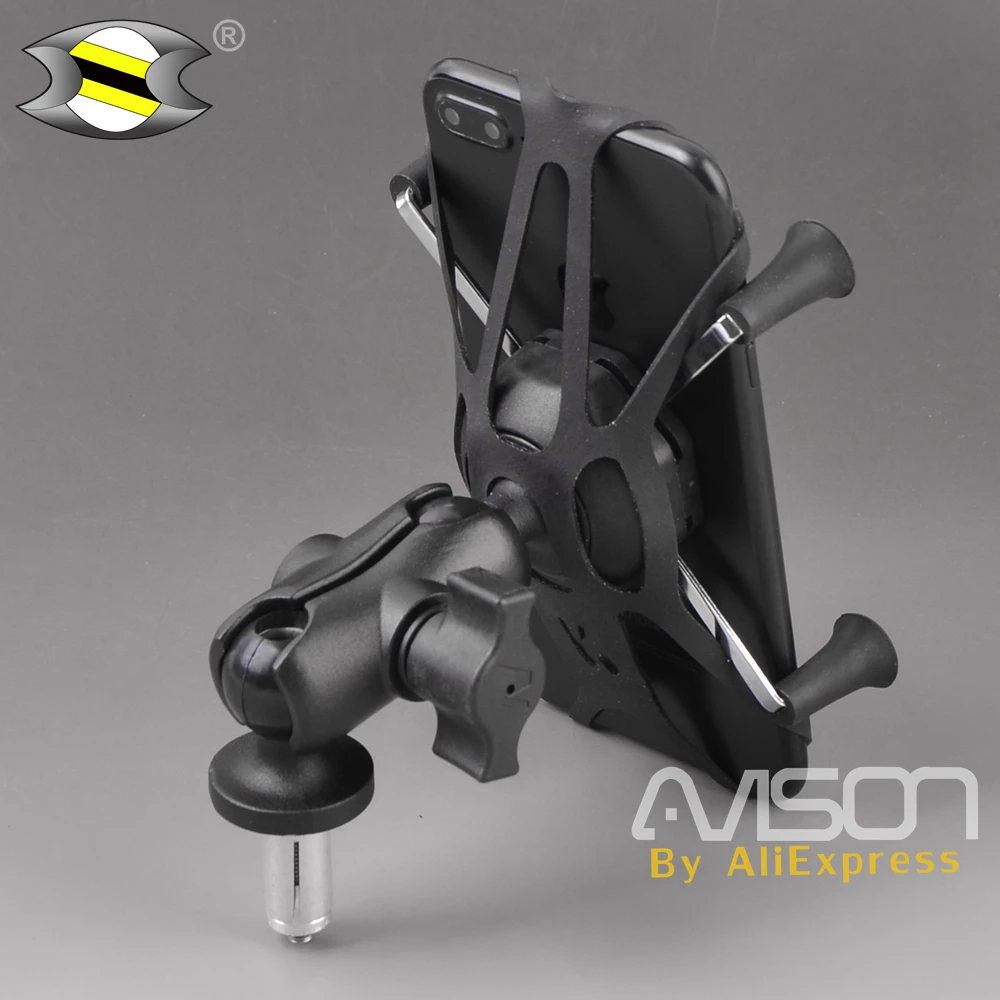 Держатель телефона на мотоцикл кронштейн для крепления вынос вилки ZX600 / NINJA ZX-6RR