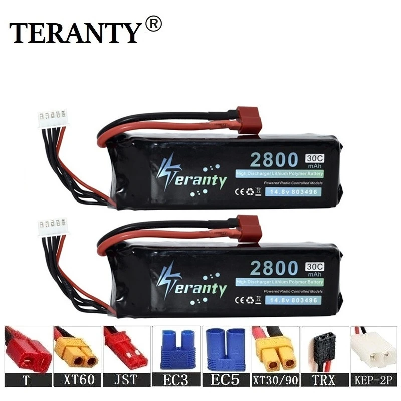 

14,8 V 2800 мА/ч, 30C Перезаряжаемые Батарея 4s Lipo Батарея для FT010 FT011 RC лодка Квадрокоптер вертолет с гироскопом самолетов RC автомобиль 803496