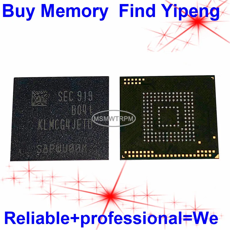 Флэш-память KLMCG4JETD-B041 153FBGA EMMC 5,1 64 Гб KLMCG4JETD