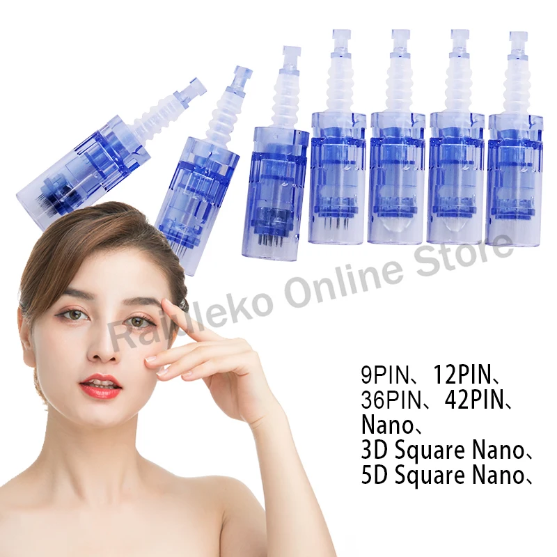 Электрические инструменты для ухода за кожей картриджи с байонетными иглами