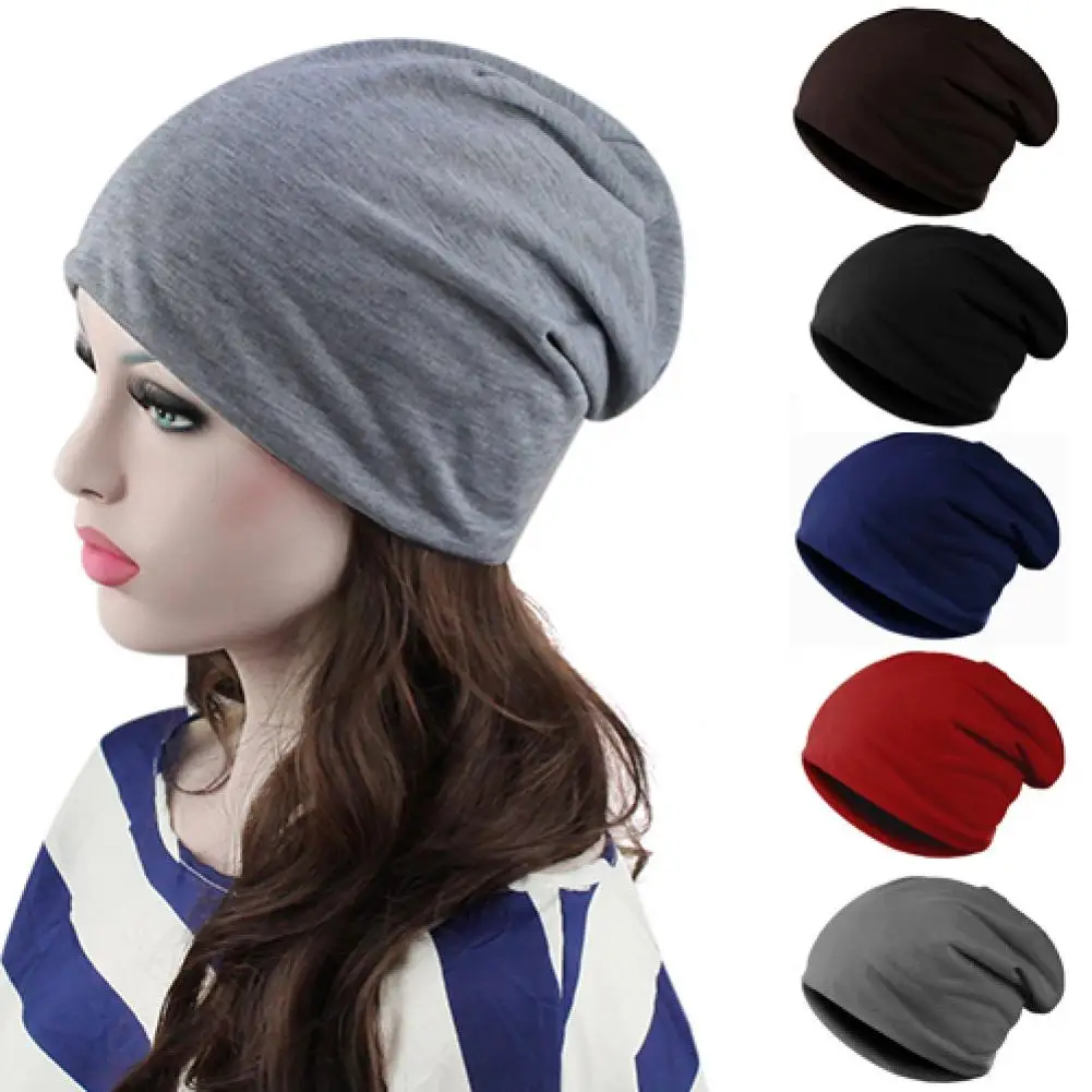 

Caps Fashion Men's Women's Solid Color Slouch Hip-pop Beanie Baggy Knit Hat Ski Cap