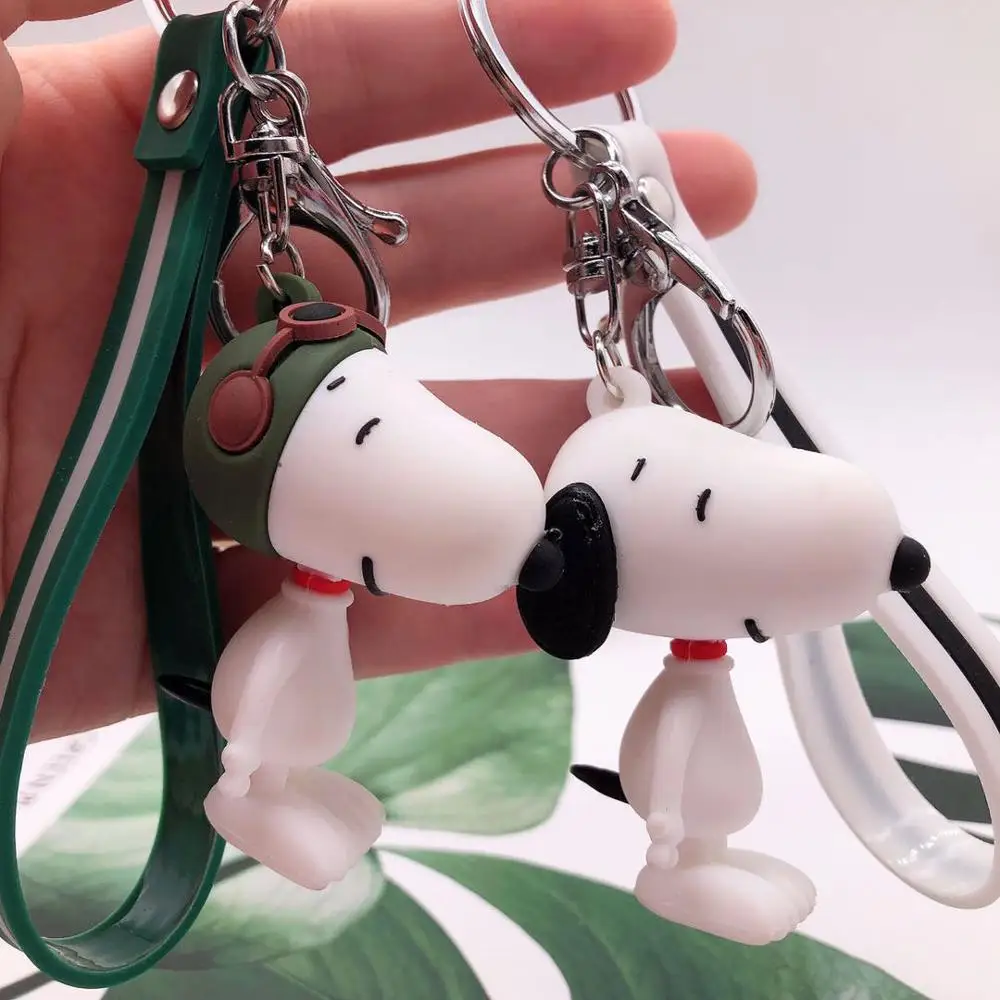 Креативный мягкий пластиковый брелок мультяшный арахис собака кукла брелки