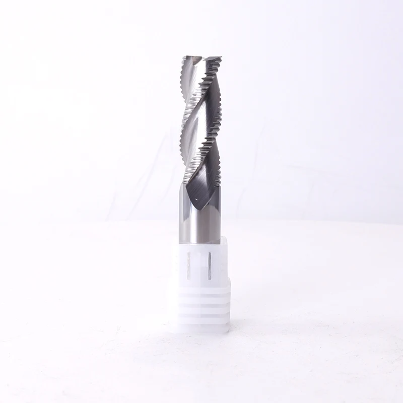 ZGT Черновая алюминиевая Концевая фреза фрезерные инструменты HRC55 3 флейты сплав