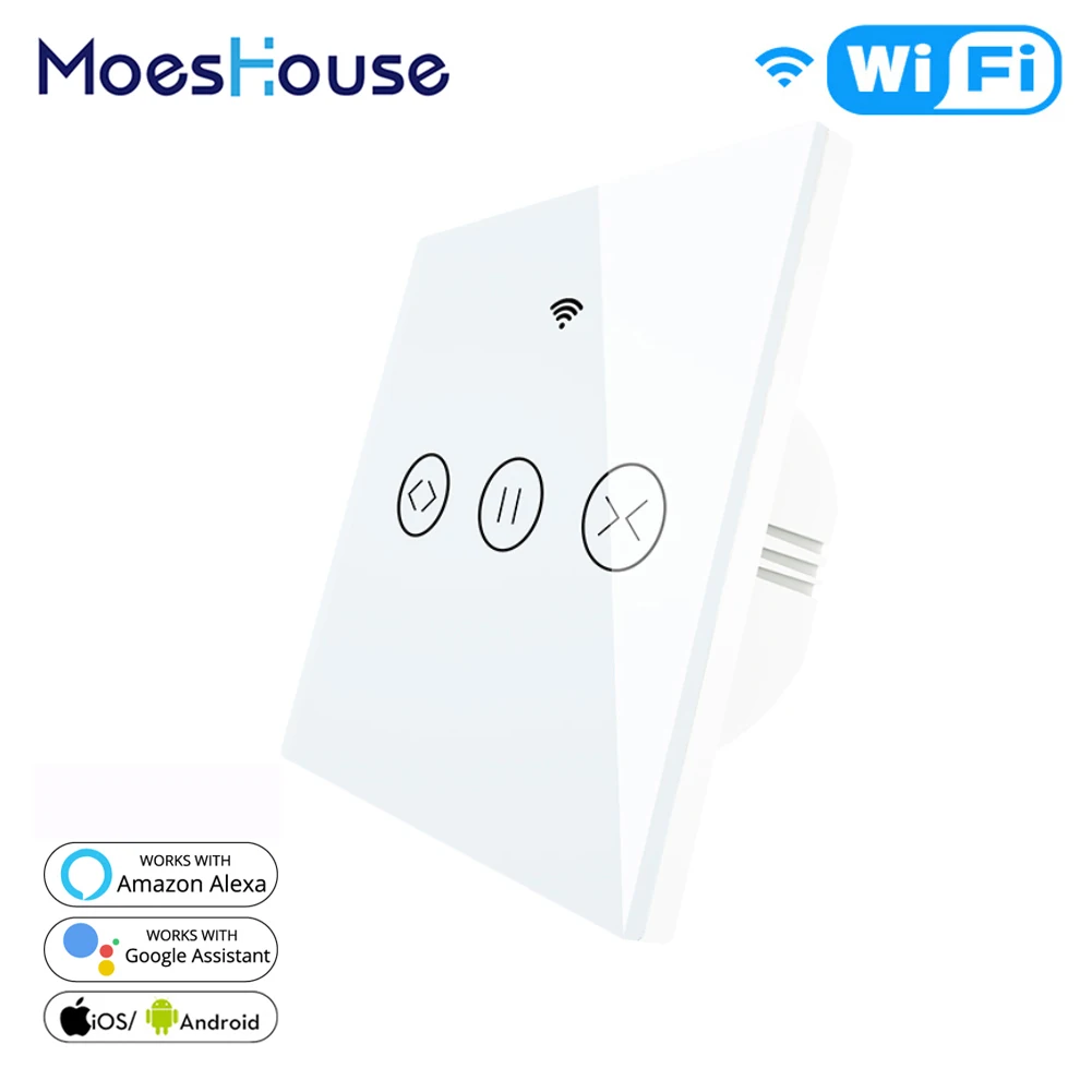 WiFi Смарт занавес штора переключатель для электрического моторизованный Tuya