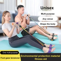 strong fitness resistance bands latex pedal exerciser sit up pull rope expander elastic bands yoga pilates workout equipment