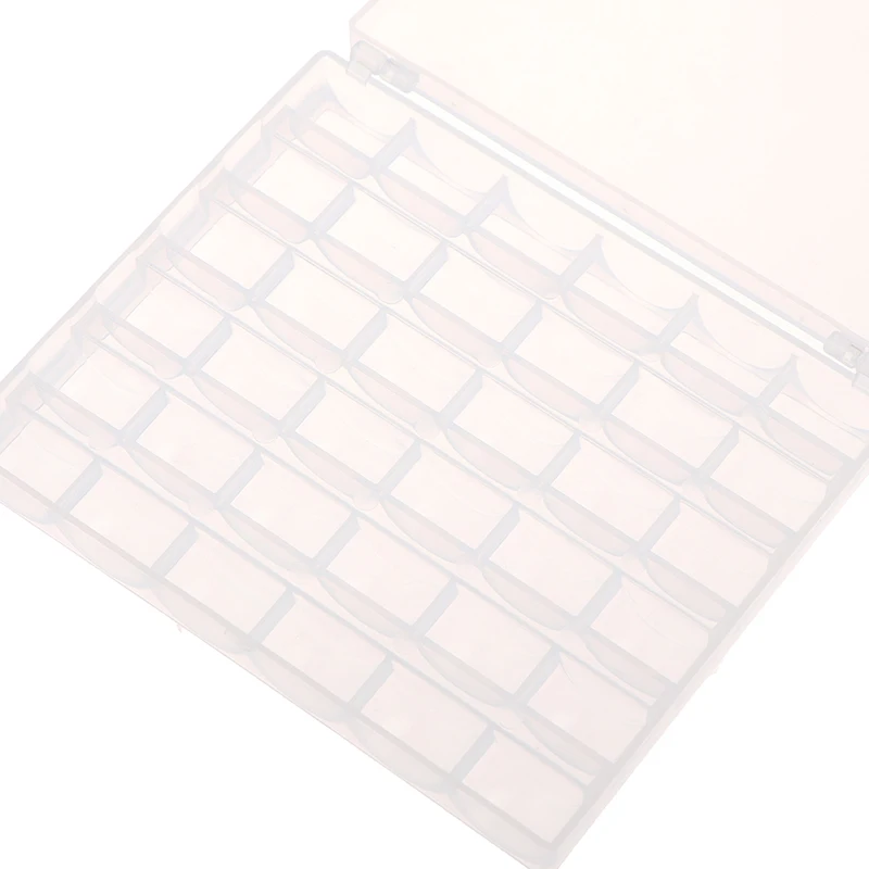 36 катушки пустые бобины для шитья машина Чехол Органайзер хранения пластиковая