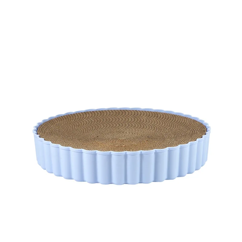 

New Wear Resistant Round Cat Scratch Board for Cat Toys