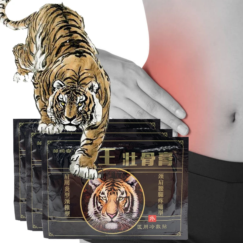 

80Pcs Tiger Balm For Muscle Joint Pain Relieving Patch Arthritis/ Neck/ Waist Pain Relieving Chinese Herbs Plaster