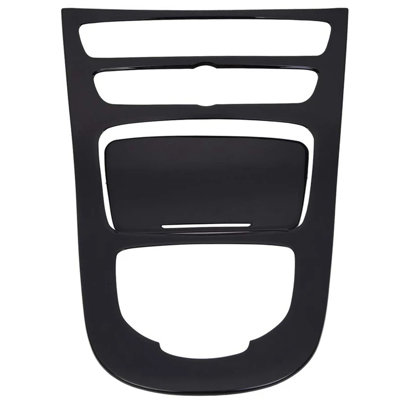 Console Gear Panel Frame Shift Cover Trim For Mercedes Benz E-Class W213 2016 2017 2018 2019(Black) | Автомобили и мотоциклы