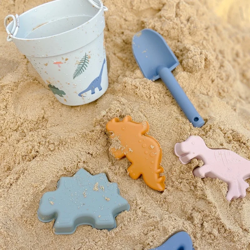 

Children Beach Toys For Sand Silicone Beach Games Sand Toys Play Sand Baby Toys Beach Bucket With Shovel Sand Toys For Kids