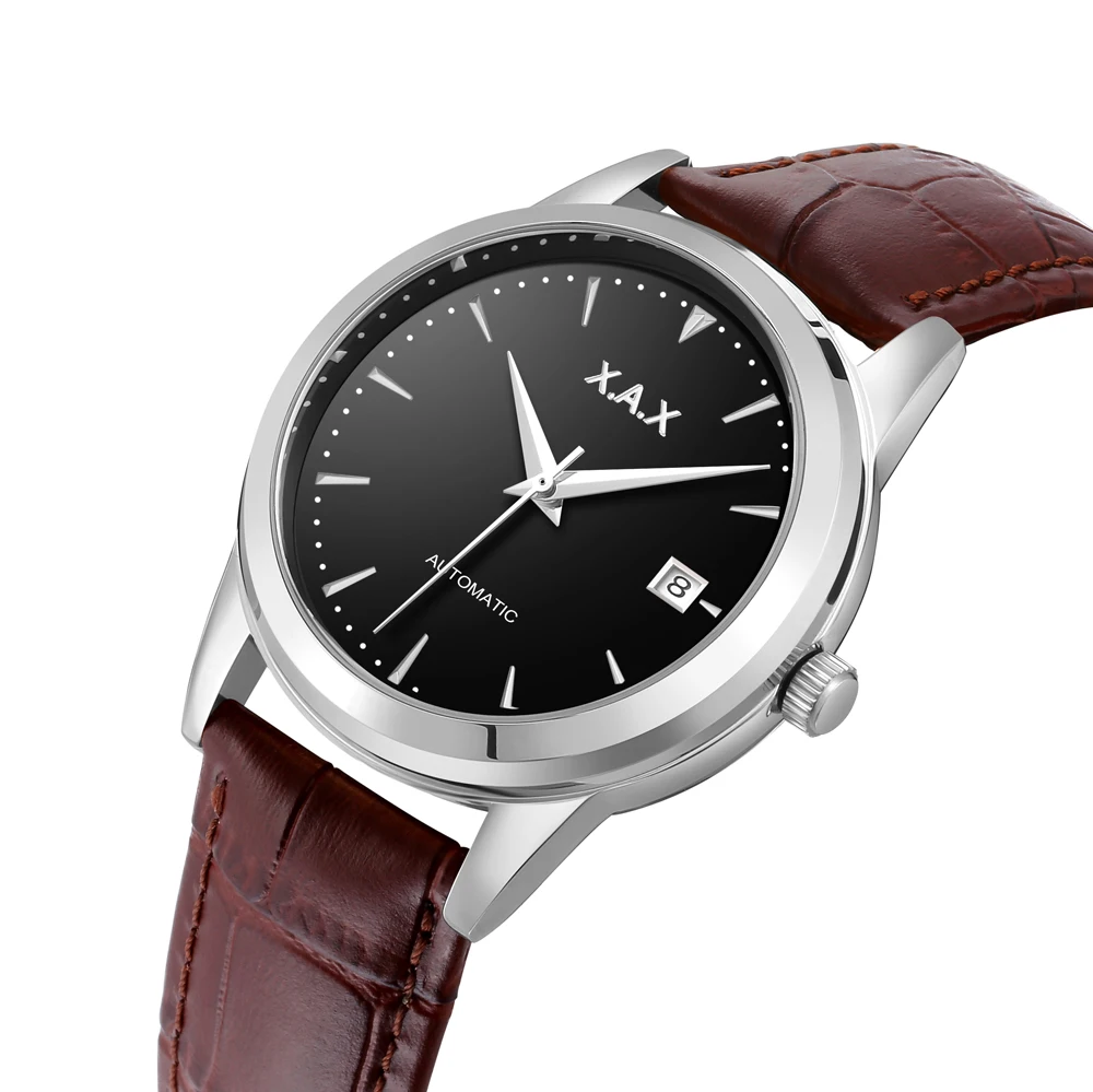 Мужские автоматические часы без батареи для самостоятельного перемещения