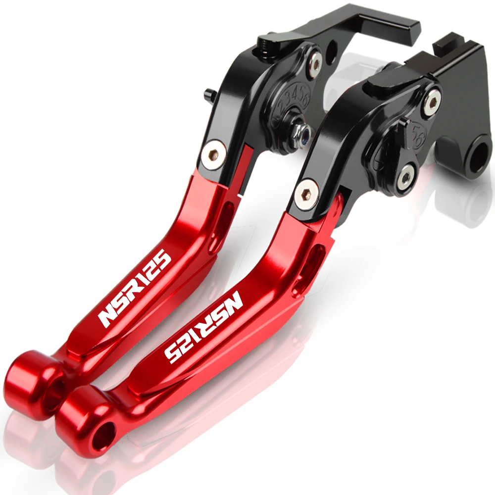 Для Honda NSR 125 1988 1990 1989 Мотоцикл Регулируемые Складные Выдвижные тормоз сцепления