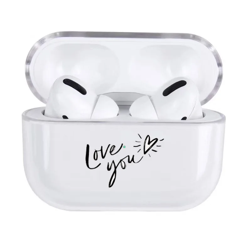 for AirPods pro 03 Милые, Мультяшные, прозрачные чехол для AirPods pro Чехол Bluetooth наушники защитный жесткий чехол для Air pods 2 3 чехол для зарядки - Цвет: for AirPods pro 03