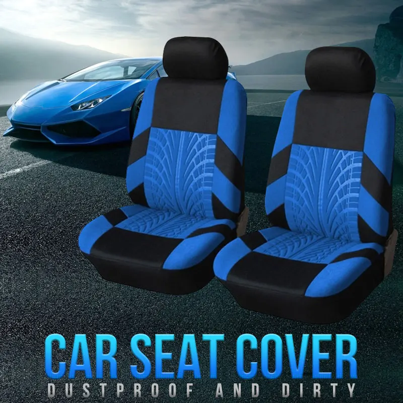 4 шт. 2 seaters Чехлы для автомобильных сидений набор универсальных подушек с