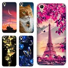 Чехол для OPPO A37, мягкие тонкие чехлы с милыми цветами, бабочками, чехол для телефона s для Oppo A37, A 37, OppoA37, A37f, A37m, A37w, чехол, бампер 5,0 дюйма