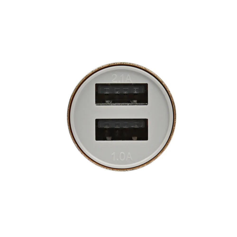 Автомобильное зарядное устройство AOSHIKE с двумя usb-портами автомобильное для