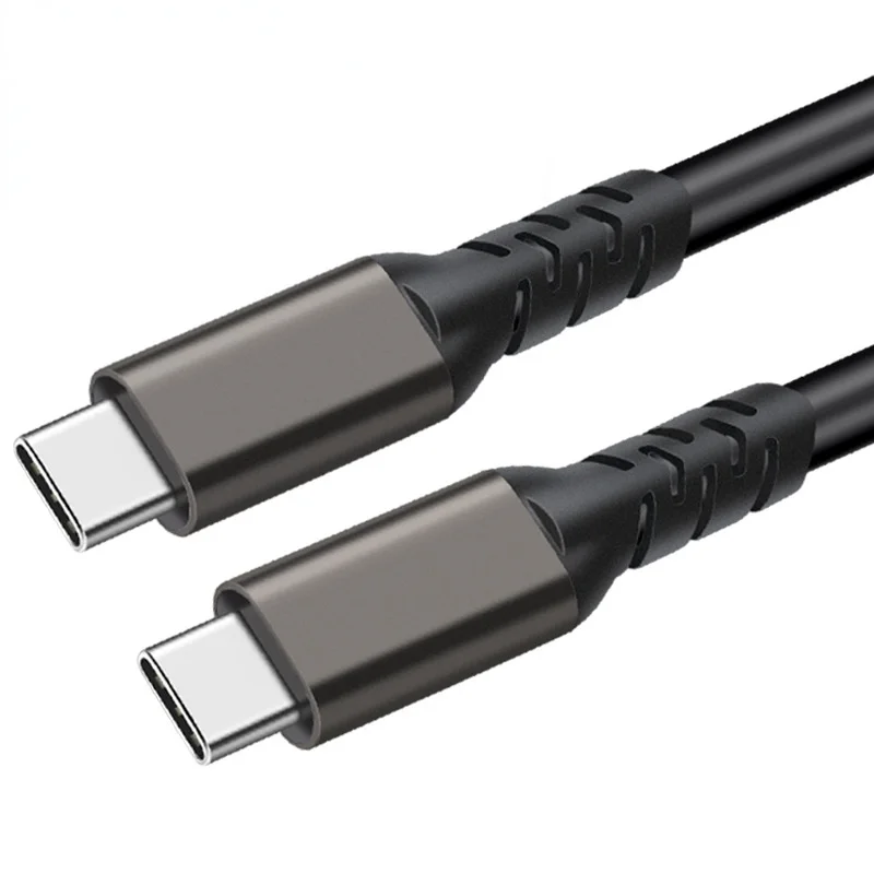 Кабель USB C-USB C 20 Гбит/с 3 2 Gen Type 100 Вт быстрая зарядка 5 А источник питания видеовыход