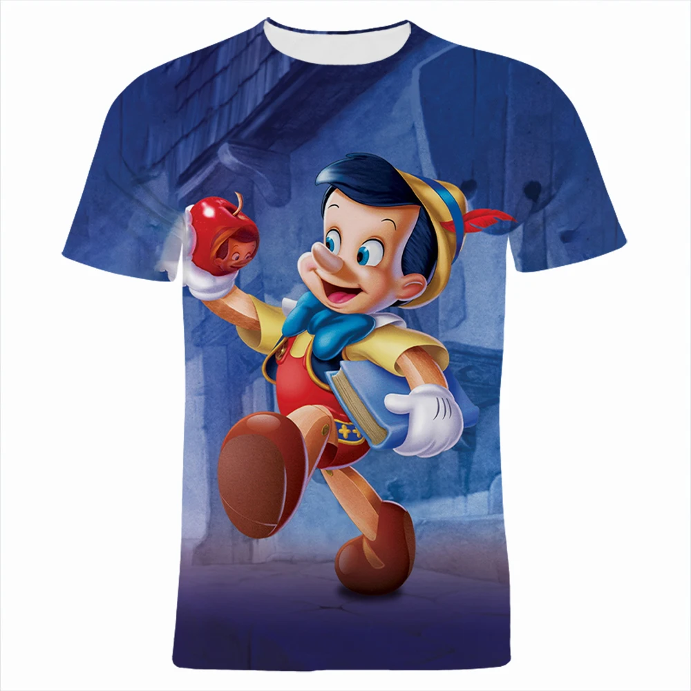 Летняя одежда для мальчиков и девочек с 3D-принтом |