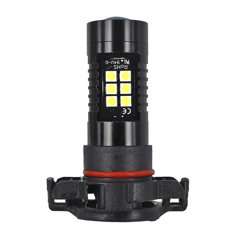 

PS24W 5202 5201 H16 светодиодный Автомобильная противотуманная фара 800LM белая 2V 24V авто лампы