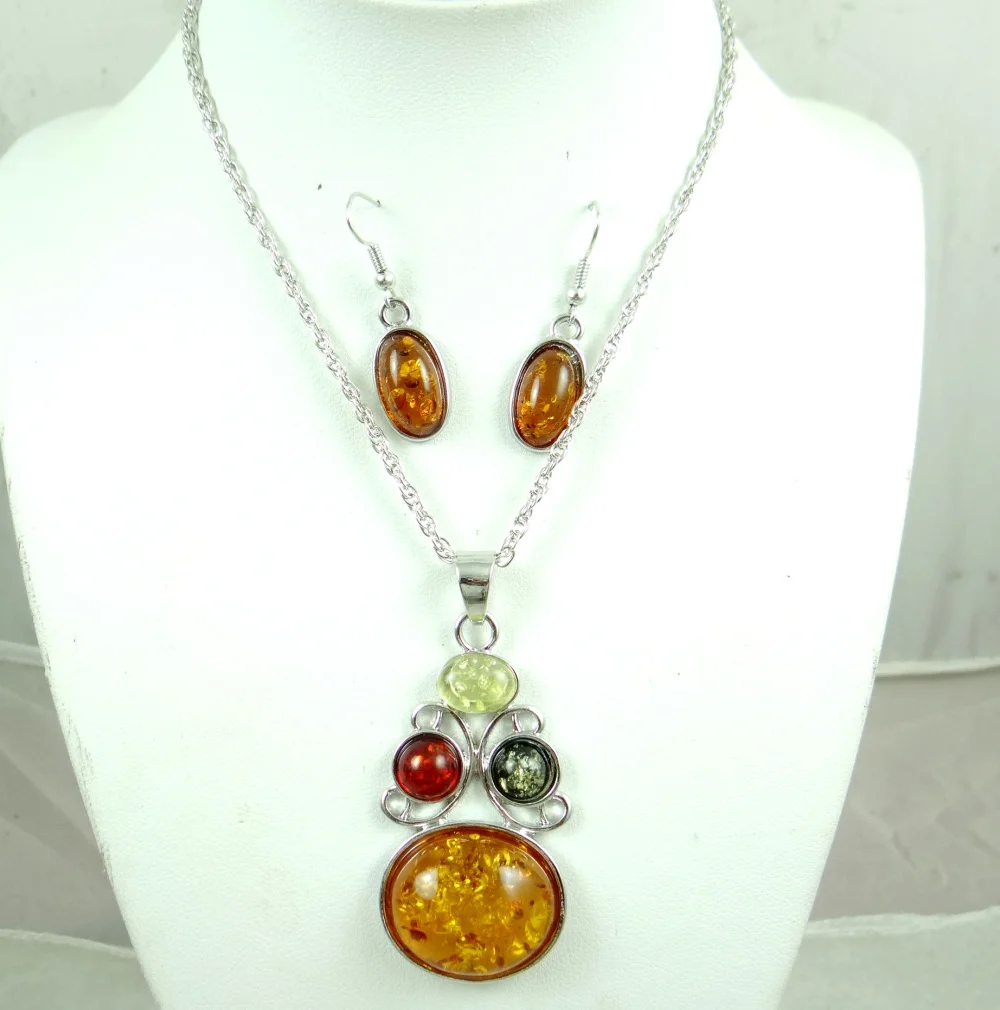 Оптовая продажа модное ожерелье с натуральными драгоценными модернистскими