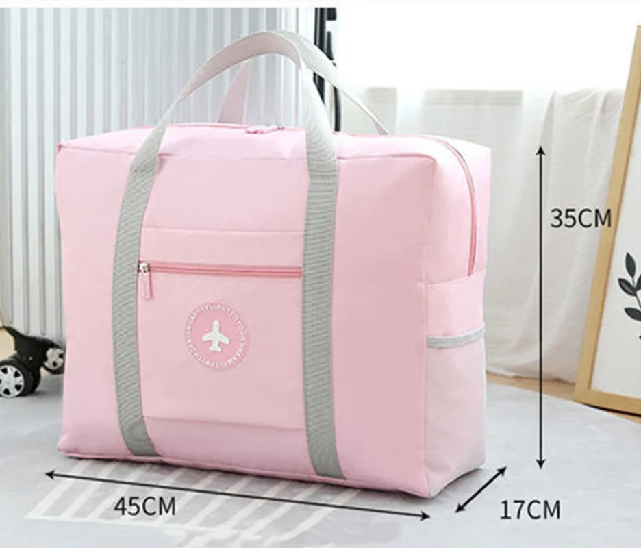 

Large-Capacity Travel Bag Oxford Cloth Waterproof Fitness Clothing Shoulder Bag Ladies Yoga Training Sports Daily Handbag 2021