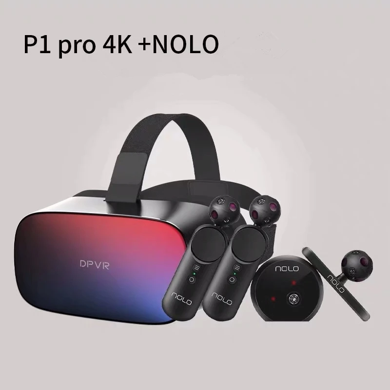 Гарнитура DeePoon DPVE P1Pro 4K VR все в одном 360 3D imax кинотеатр очки виртуальной реальности