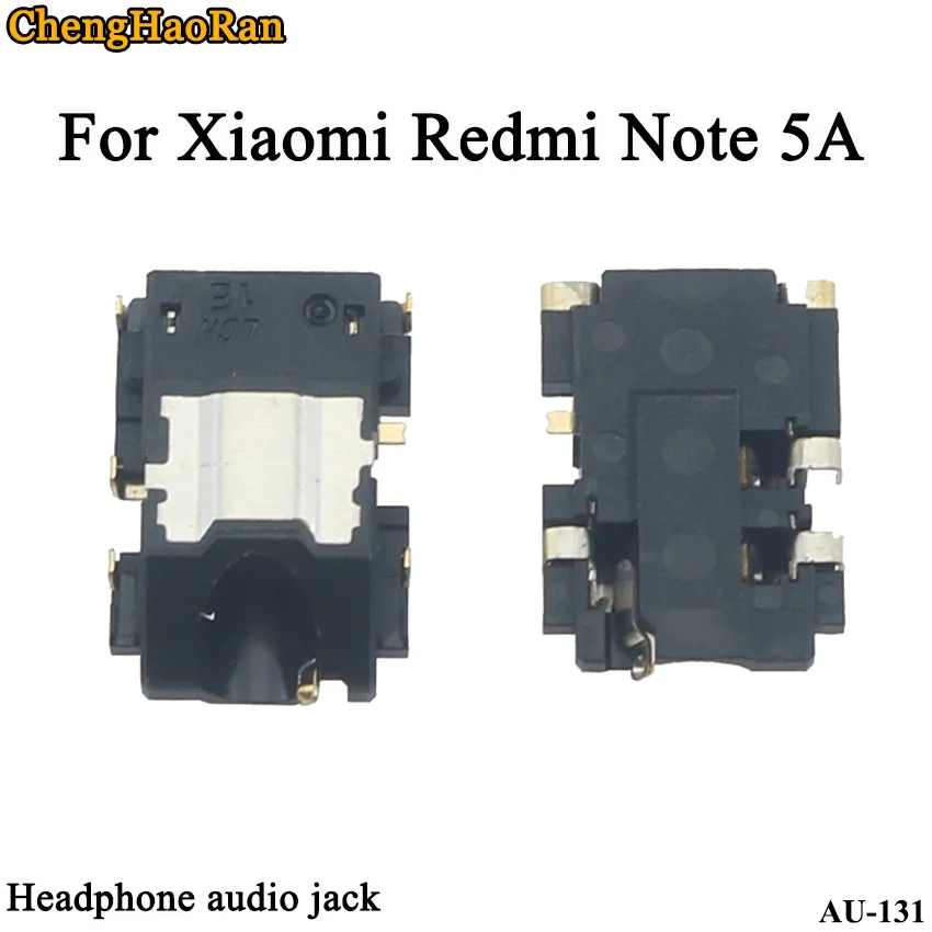 ChengHaoRan 2 шт./лот Наушники разъем для наушников аудио flex Xiaomi Redmi Note 5 5A  Компьютеры
