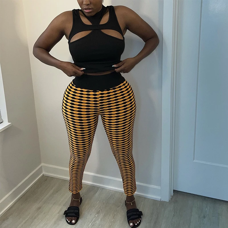 

Stretch Skinny Ruched Pants Sexy Fitness Trousers