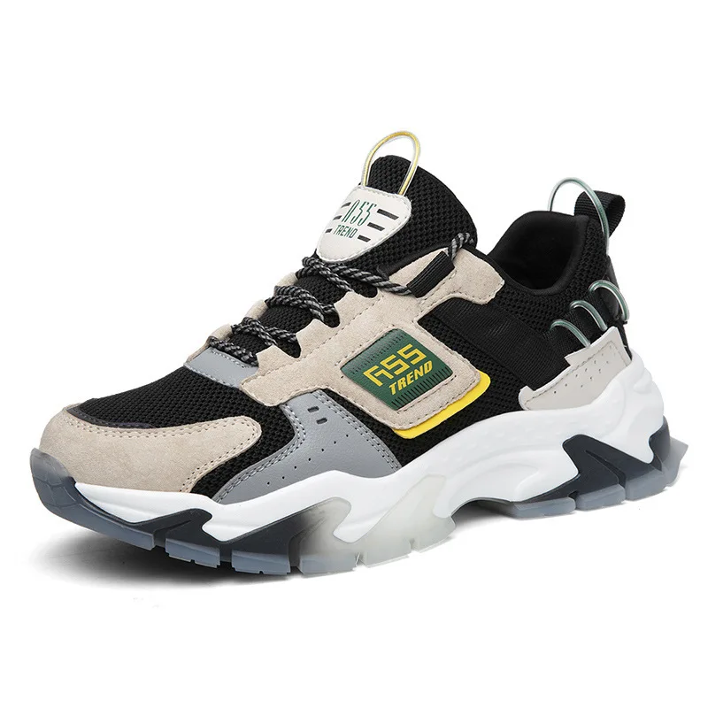 

Dad Shoes Men's 2021 Spring New Fashion Casual Mesh Trendy Shoes Men's Sports Shoes Running Shoes