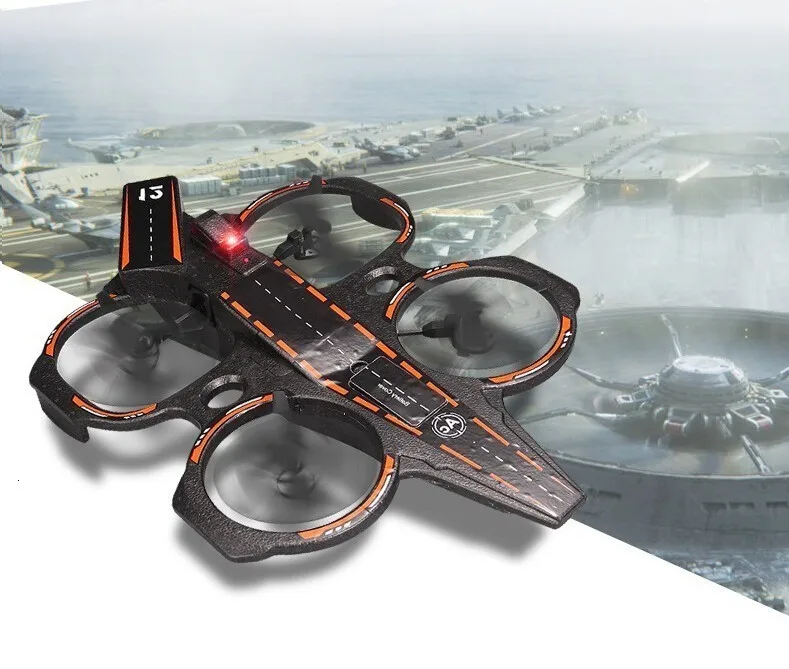 WLtoys Q202 несущий аэроамфибия 6 осевой гироскоп 2,4G 4CH RC Квадрокоптер RTF морской и воздушный Радиоуправляемый Дрон RC игрушка Подарки ZLRC