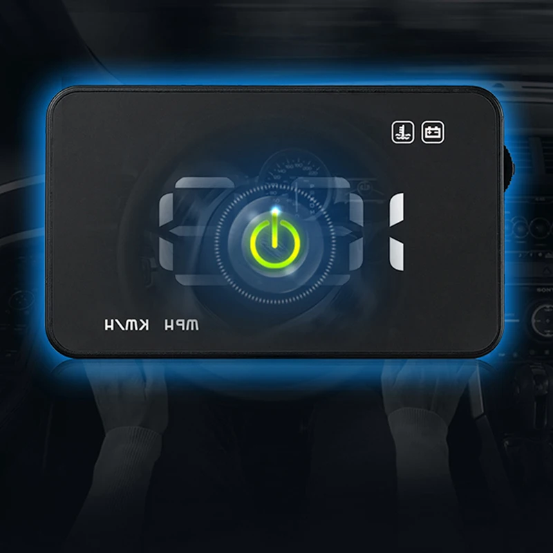 Универсальный Автомобильный дисплей на лобовое стекло Hud OBD II прибор с