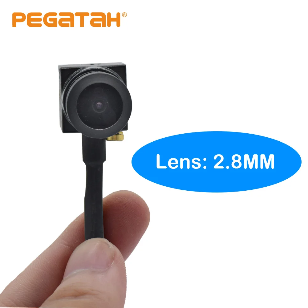 Мини 1080P AHD камера 2MP 0,1 lux Низкая освещенность CCTV камера с sony 322 объектив и аудио выход - Цвет: 2.8 lens