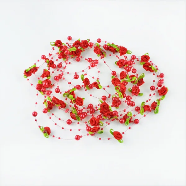 2 шт. ручная работа роза свадебные украшения вечерние цветы бусы цепочка