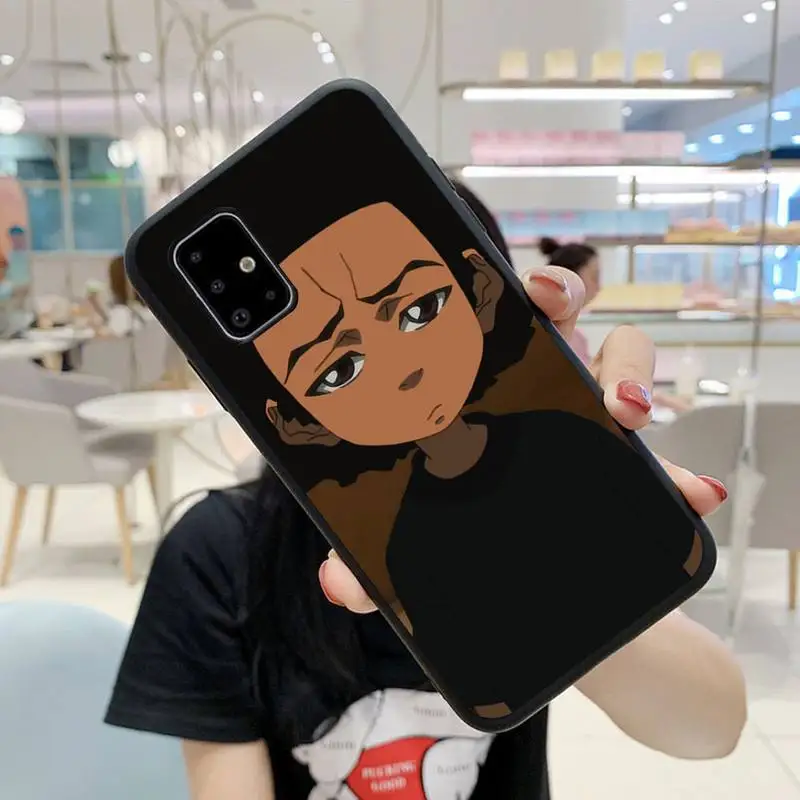 

MaiyaCa Huey Freeman Boondocks Phone Case For Samsung A10 A11 A20 A21 A30 A31 A40 A50 A70 A80 A91 S E Fundas Cover