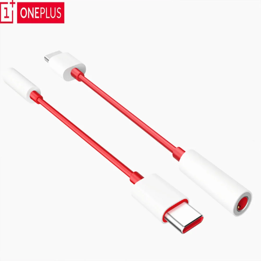 Оригинальный адаптер для наушников oneplus 6T 7 Pro usb Type C на 3 5 мм Aux аудио кабель 6t 7/7T c