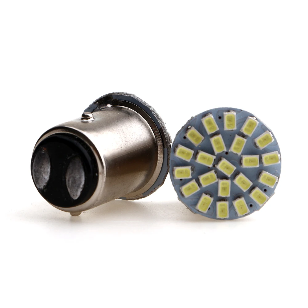 YM E-Bright 100X S25 P21/5 W 1157 BAY15D 1206 22 SMD 12V автомобильная светодиодная лампа поворота, стоп-сигнал, Задний стояночный светильник, лампы заднего хода