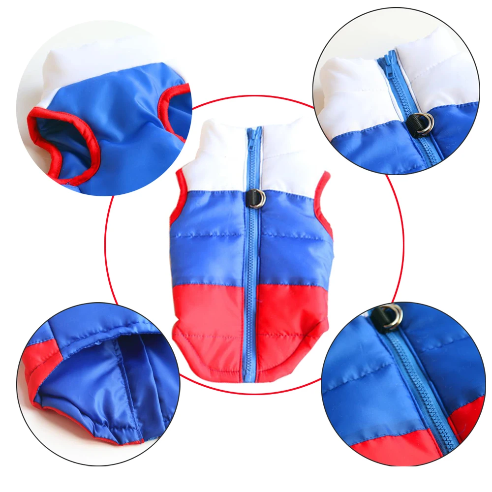 2020 одежда для домашних животных зимняя теплая Женская Трехцветная сращенная