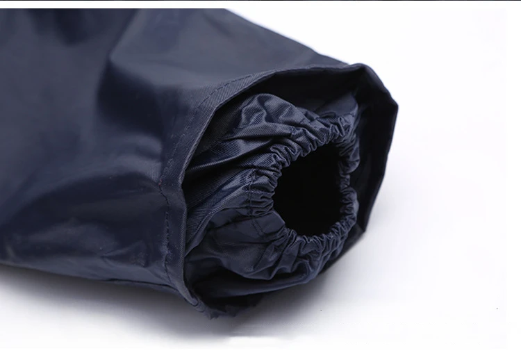 Fashion Reflective Waterproof Rain Coat Suit Motorcycle Brand Men 3 Sizes 420D Oxford Raincoat Quality Rain Wear Pants Coat Set