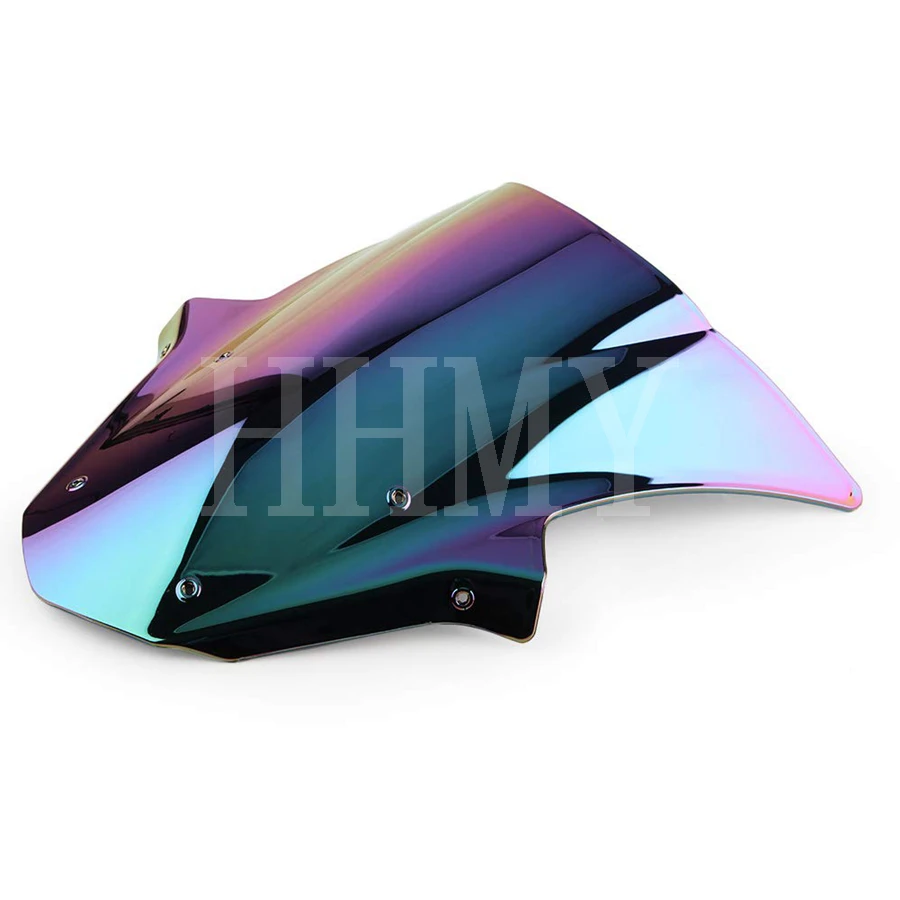Мотоцикл двойной пузырь дымчатый ветровой экран для KAWASAKI Ninja ZX10R ZX-10R 2011 2012 2013 2014 2015 on.