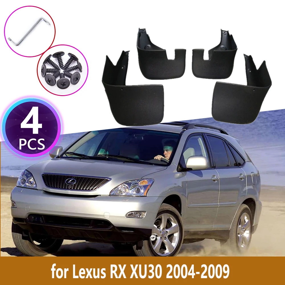 Автомобильные передние крылья для Lexus RX XU30 RX300 RX330 RX350 RX400h 2004 ~ 2009 облицовка