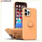 Чехол для телефона POCO X3, жидкий силиконовый чехол для Xiaomi Poco X3 Pro, чехол с магнитным кольцом для POCO X3, NFC-держатель, чехол-подставка