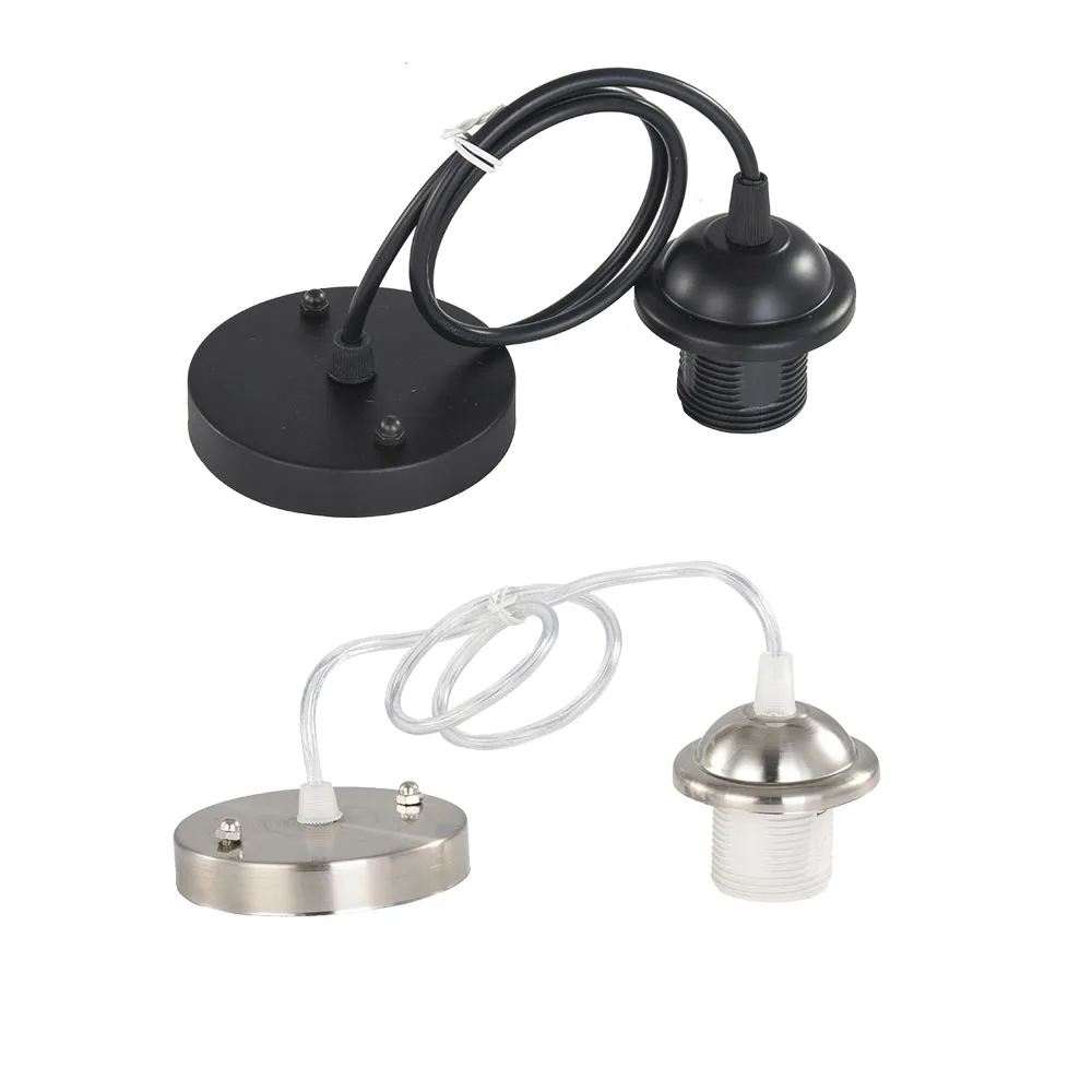 E27 стиль лампы провод розетки адаптер базы держатель для внутреннего освещения