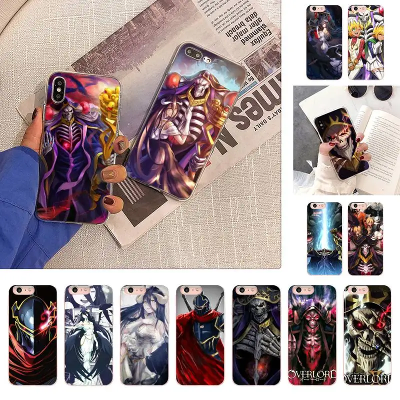 

Overlord Albedo Phone Case for iPhone 11 12 13 mini pro XS MAX 8 7 6 6S Plus X 5S SE 2020 XR case