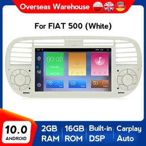 Новый товар! MEKEDE android 10,0 автомобильный dvd gps навигатор мультимедийный плеер для Fiat 500 2007-2016 с wifi carplay DAB + DSP